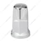 United Pacific 33Mm X 3-1/4 Chrome Plastic Tall Nut Covers With Flange - Push-On  20PK 10059 - alternate 2